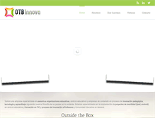 Tablet Screenshot of otbinnova.com